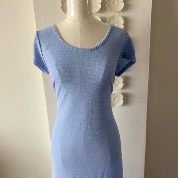 Naiba Blue T-Shirt Dress – One Size (Fits 12–14) - Picture 4 of 8